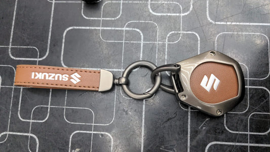 Suzuki Leather Key Cover – Stylish and durable key protection for your Suzuki car.