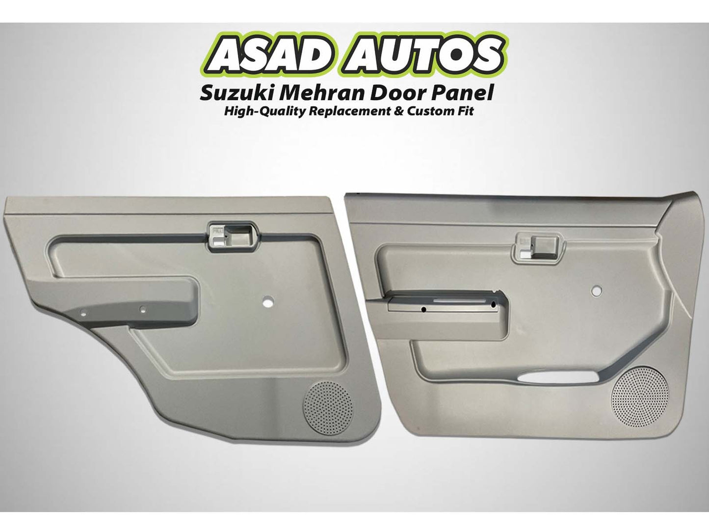 Suzuki Mehran Door Panel – High-Quality Replacement, Custom Fit, Durable & Stylish Interior Upgrade for Mehran Models. Perfect OEM-Style Fit & Easy Installation