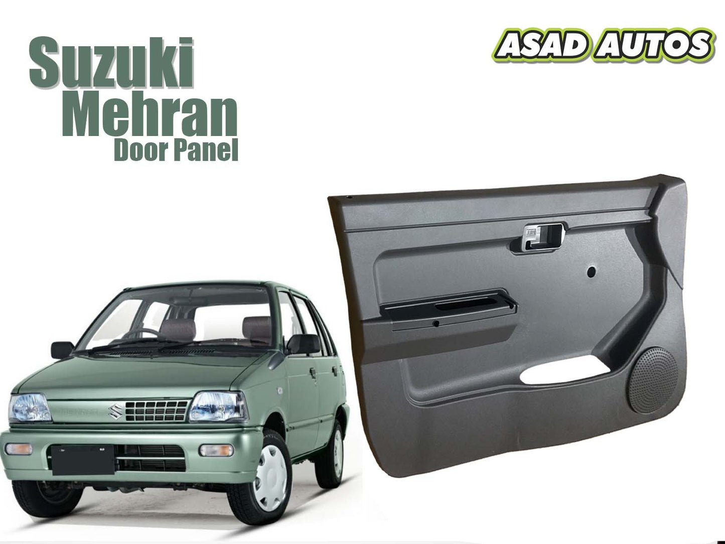 Suzuki Mehran car door panel replacement offering durability, premium design, and a perfect fit for enhanced interior aesthetics.