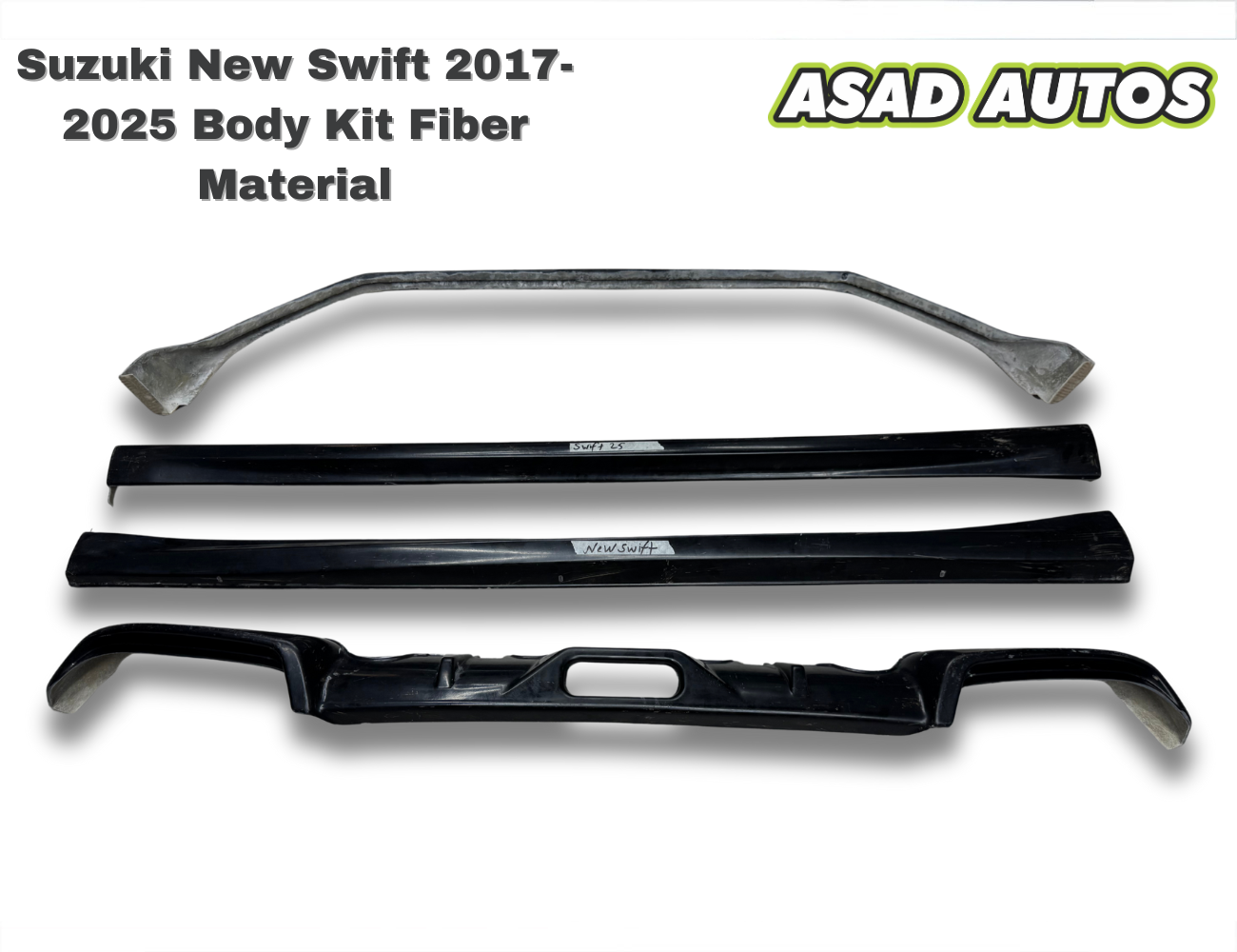 Suzuki New Swift 2017–2025 Model Body Kit – Fiber Material Exterior Upgrade