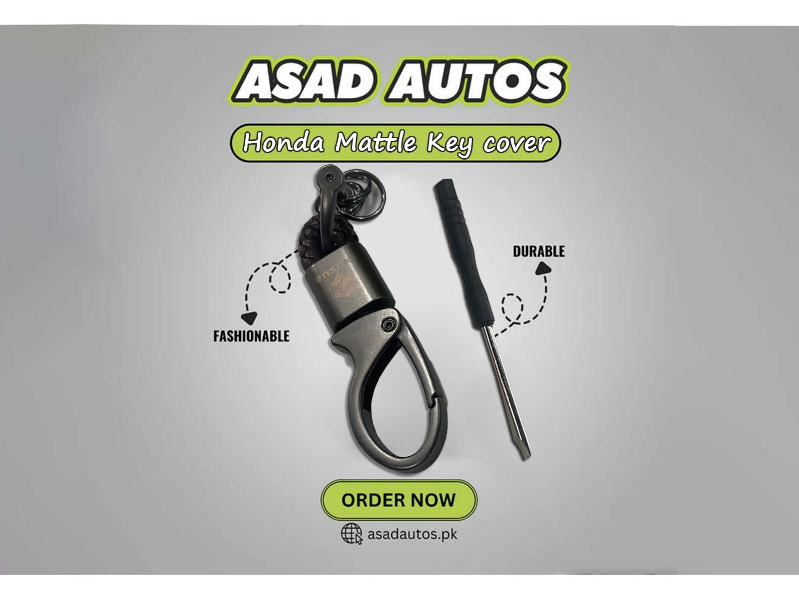 Suzuki metal keychain with a sleek and durable design featuring the Suzuki logo.