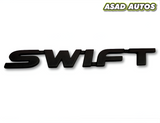 Swift Matte Black Monogram Emblem Logo for Suzuki Swift