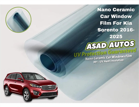 Nano Ceramic UV Protection Film For Kia Sorento 2016–2025 Model