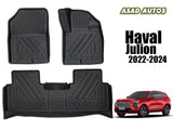 TPE Style Floor Mats for Haval Julion 2022-2024 – Durable Protection and Comfort