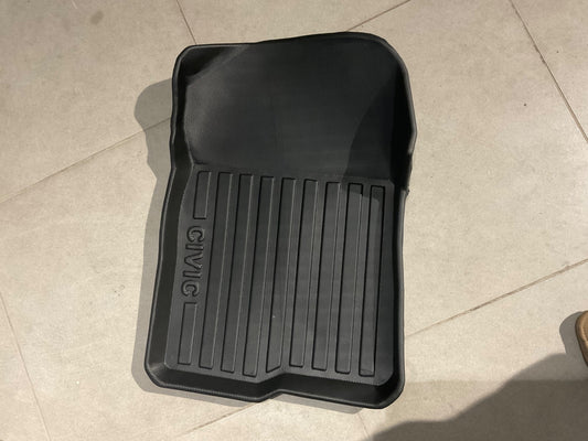 TPE Style Floor Mats for Honda Civic 2022-2026 providing durable protection, custom fit, and easy cleaning.