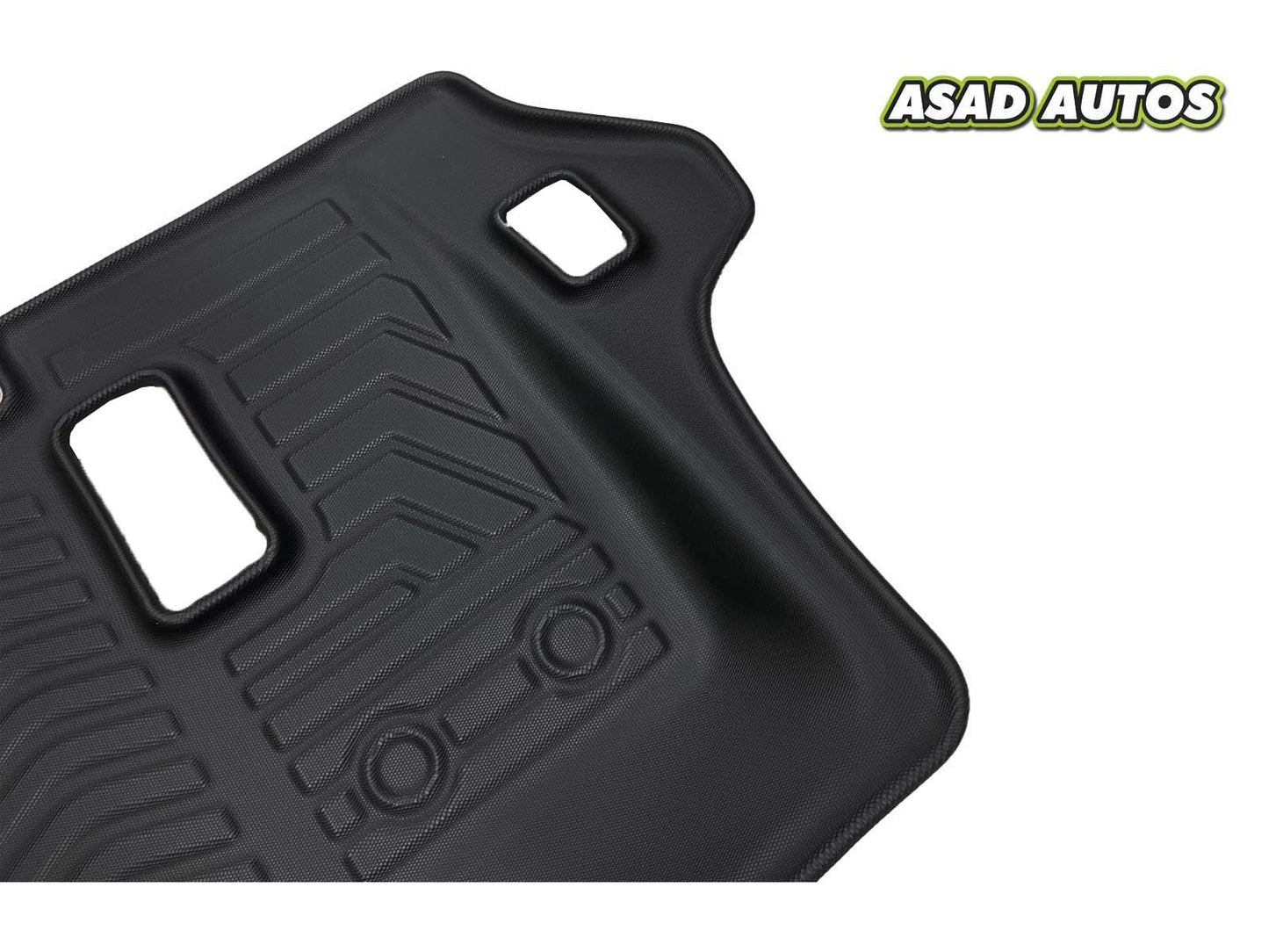 TPE Style Floor Mats with Trunk Mat for Toyota Fortuner (7 Seats) 2016-2021 β Complete Interior Protection
