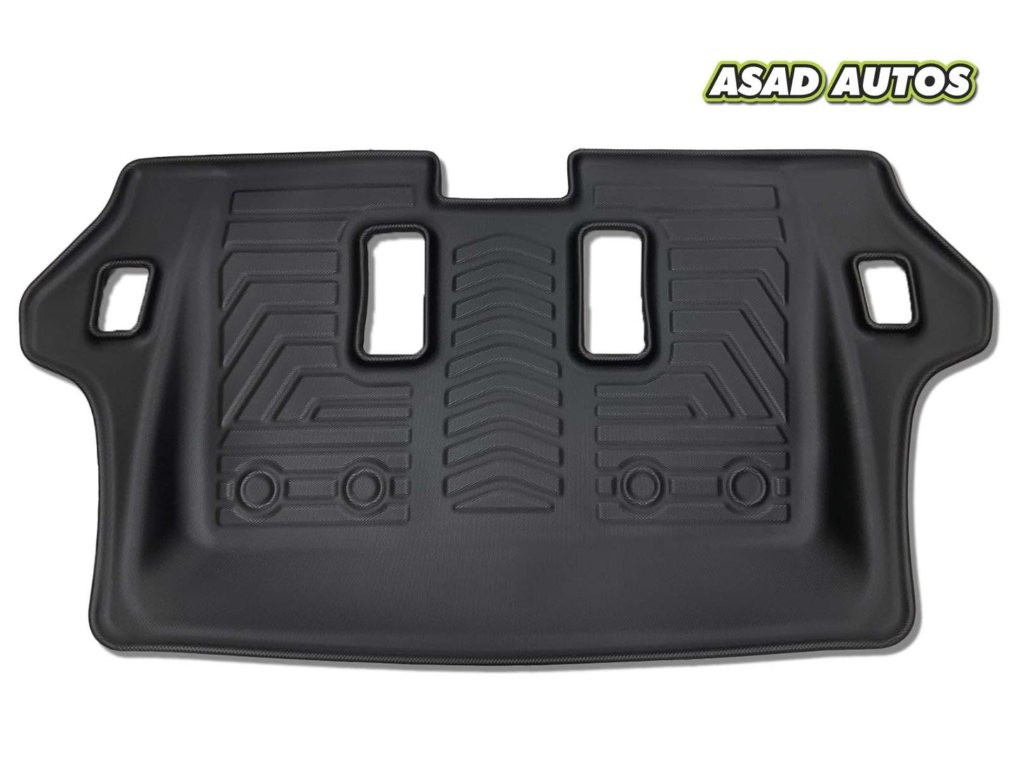 TPE Style Floor Mats with Trunk Mat for Toyota Fortuner (7 Seats) 2016-2021 β Complete Interior Protection