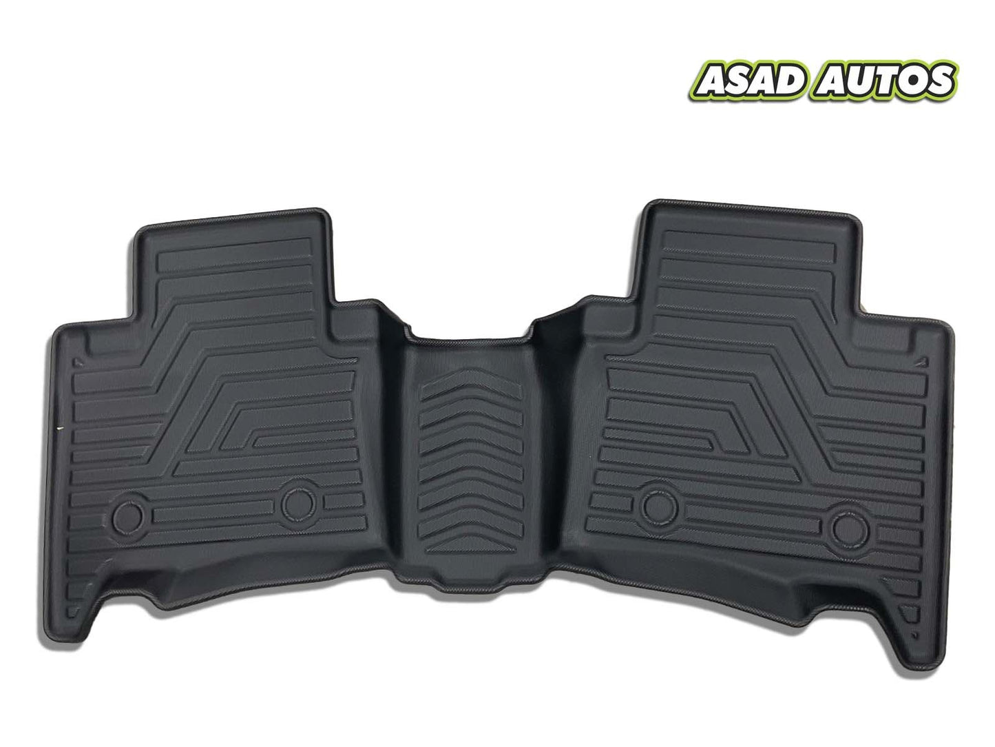 TPE Style Floor Mats with Trunk Mat for Toyota Fortuner (7 Seats) 2016-2021 β Complete Interior Protection
