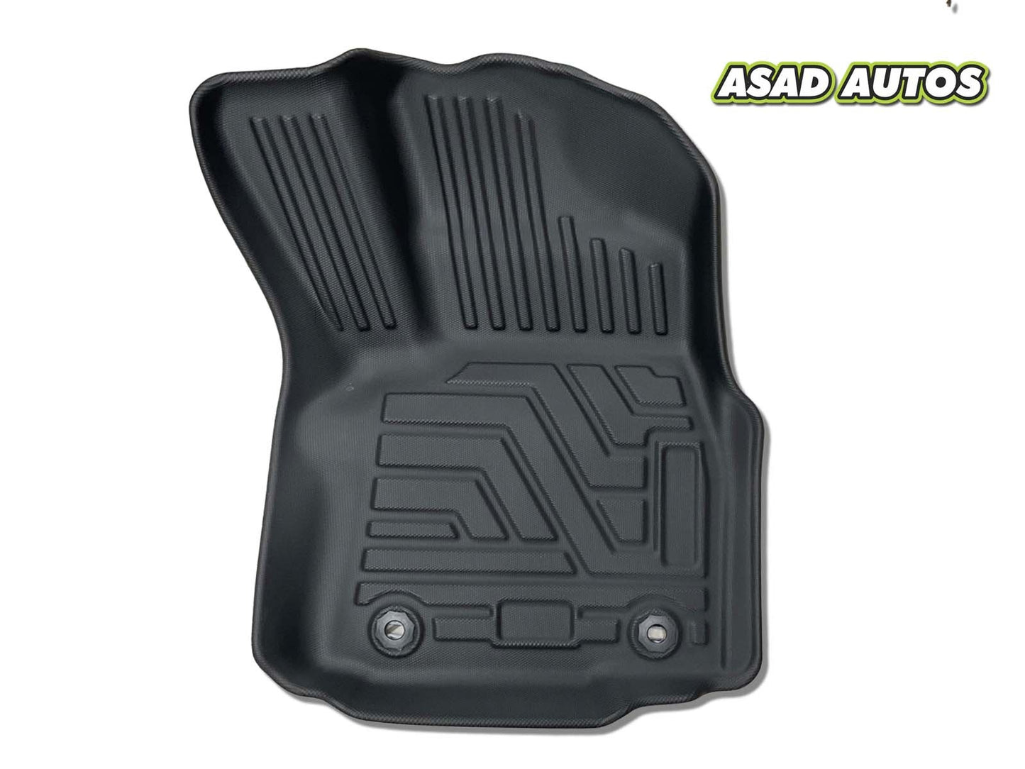 TPE Style Floor Mats with Trunk Mat for Toyota Fortuner (7 Seats) 2016-2021 β Complete Interior Protection