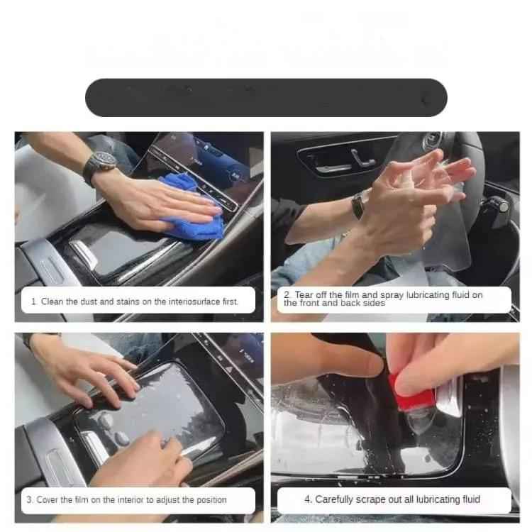 Hyundai Tucson HEV (2025) Interior PPF TPU Kit – Scratch-Resistant Transparent Film Protection