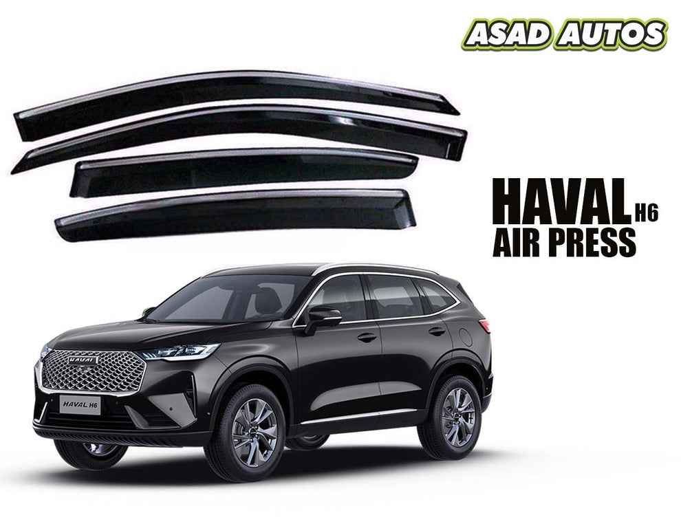 TXR Air Press / Sun Visor with Chrome for Haval H6 – Ultimate Style and Protection