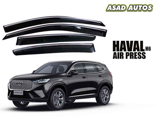 TXR Air Press / Sun Visor with Chrome for Haval H6 – Ultimate Style and Protection