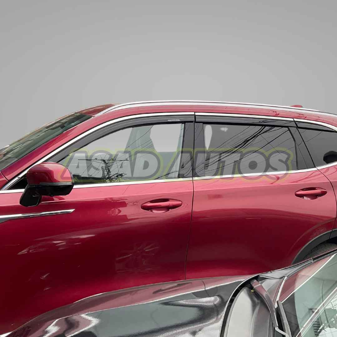 TXR Air Press / Sun Visor with Chrome for Haval H6 – Ultimate Style and Protection