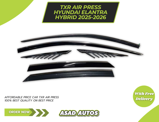 TXR Air Press for Hyundai Elantra | Stylish & Durable Window Visors