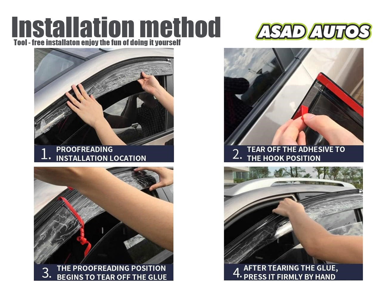 TXR Air Press for Suzuki Alto (2014-2026) – Premium Window Deflectors for Rain and Wind Protection