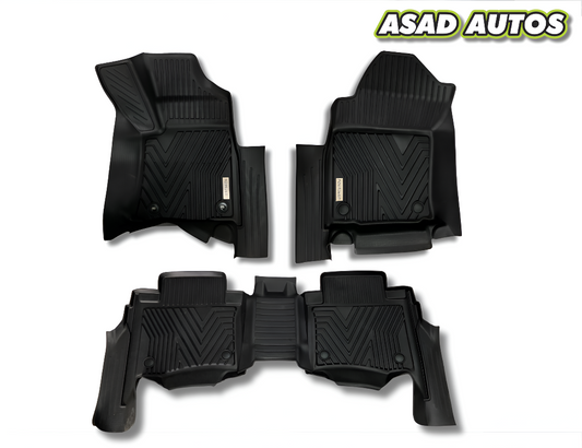 TXR TPE Floor Mats for Toyota Fortuner (2015–2025)