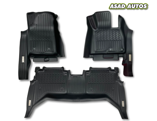 TXR TPE Mats For JAC T9 Hunter 2025–2026 – Premium All-Weather Custom Fit