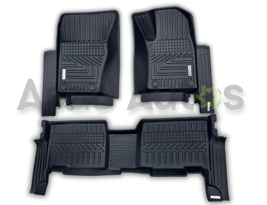 TXR black TPE floor mats for Tank 500 premium waterproof all weather custom fit car interior floor protection mats with full coverage design