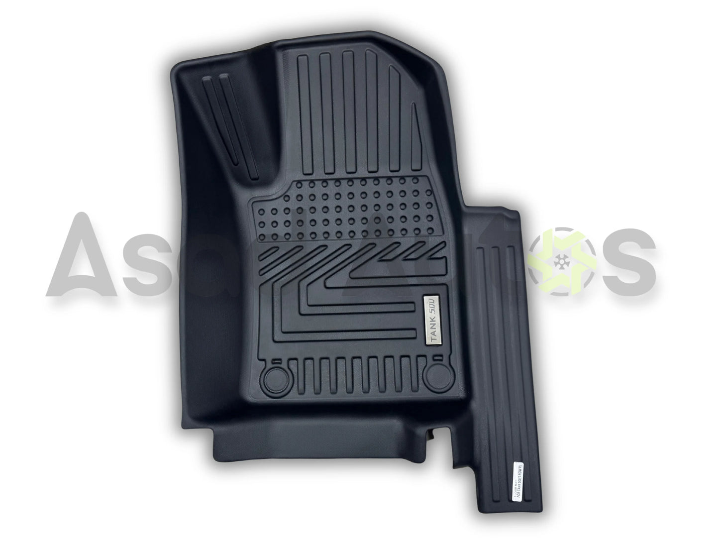 TXR black TPE floor mats for Tank 500 premium waterproof all weather custom fit car interior floor protection mats with full coverage design