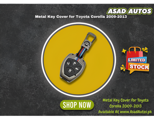Toyota Corolla 2009–2013 Metal Key Cover