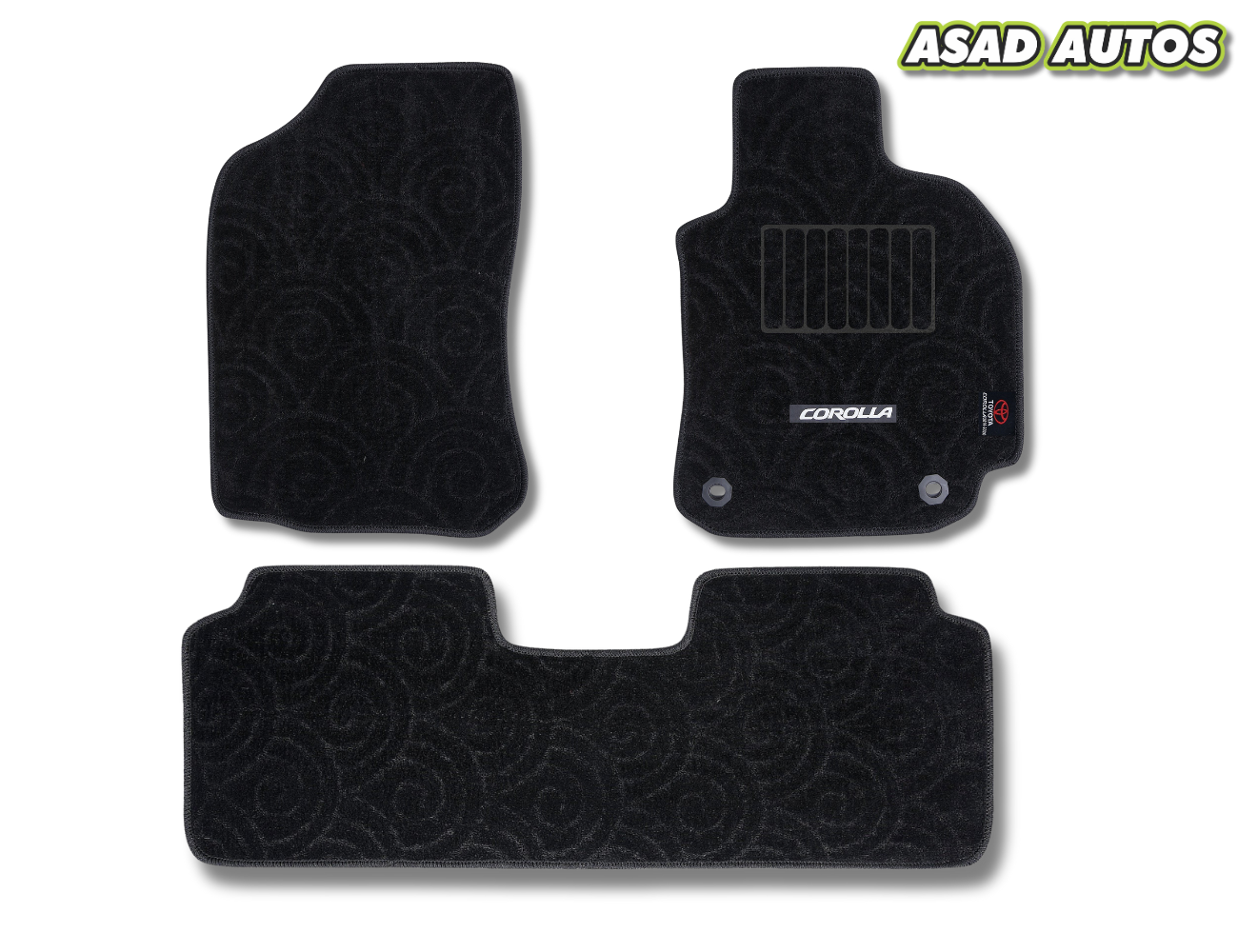 Toyota Corolla 2014-2025 Premium Carpet Car Floor Mats – Custom Fit & Durable Protection