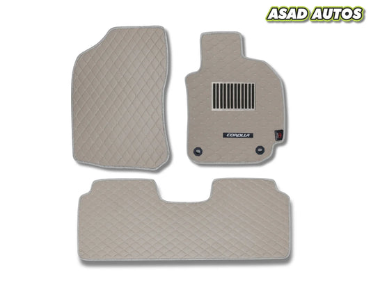 Toyota Corolla 2014-2026 Luxury 7D Car Floor Mats – Premium Custom Fit