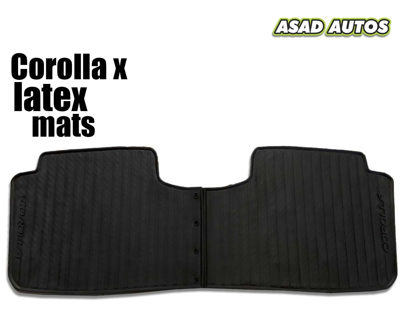 Toyota Corolla 2014-Present Latex Rubber Car Floor Mats – Superior Protection & Comfort