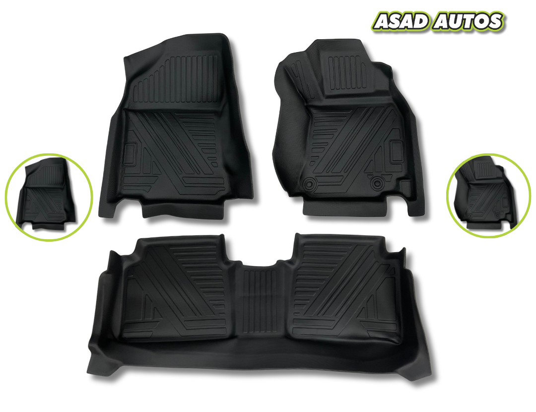Toyota Corolla 2014–2025 TPE A+ Quality Car Floor Mats – Custom Fit, Waterproof, Non-Slip & Premium Interior Protection
