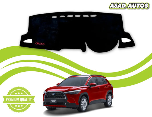 Toyota Corolla Cross 2022–2025 Dashboard Mat – Custom Fit, Heat Resistant & Anti-Slip