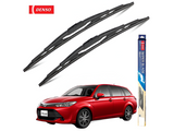 Toyota Fielder equipped with DENSO Standard Wiper Blades ensuring streak-free windshield cleaning