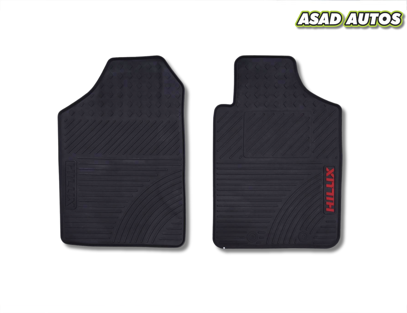 Toyota Hilux 2014-2021 Latex Floor Mats – Durable, Custom Fit & Easy to Clean
