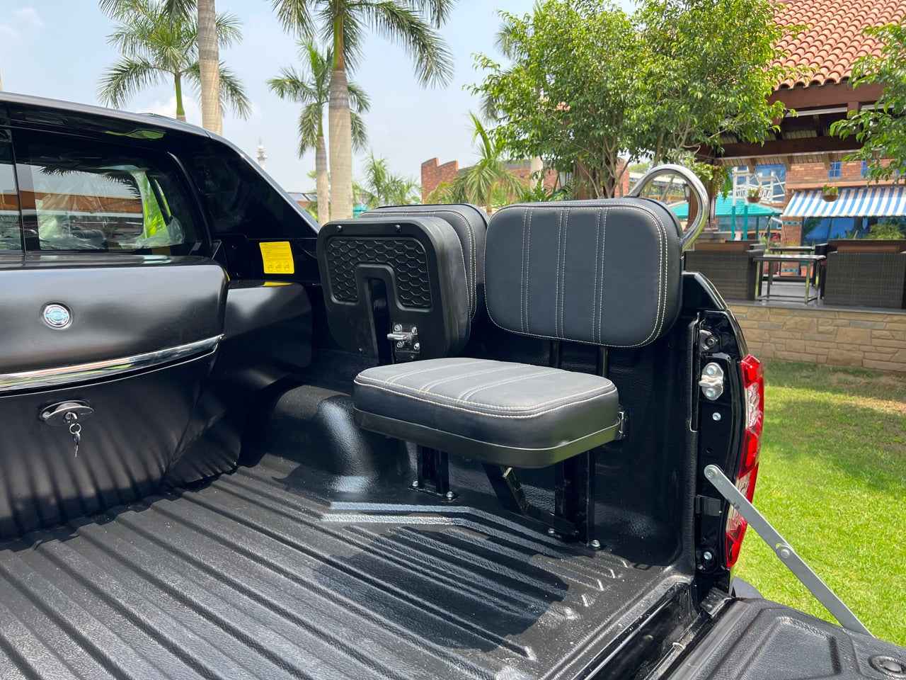 Toyota Hilux Revo 2015–2025 Rear Trunk SUV Seats – Foldable & Heavy-Duty