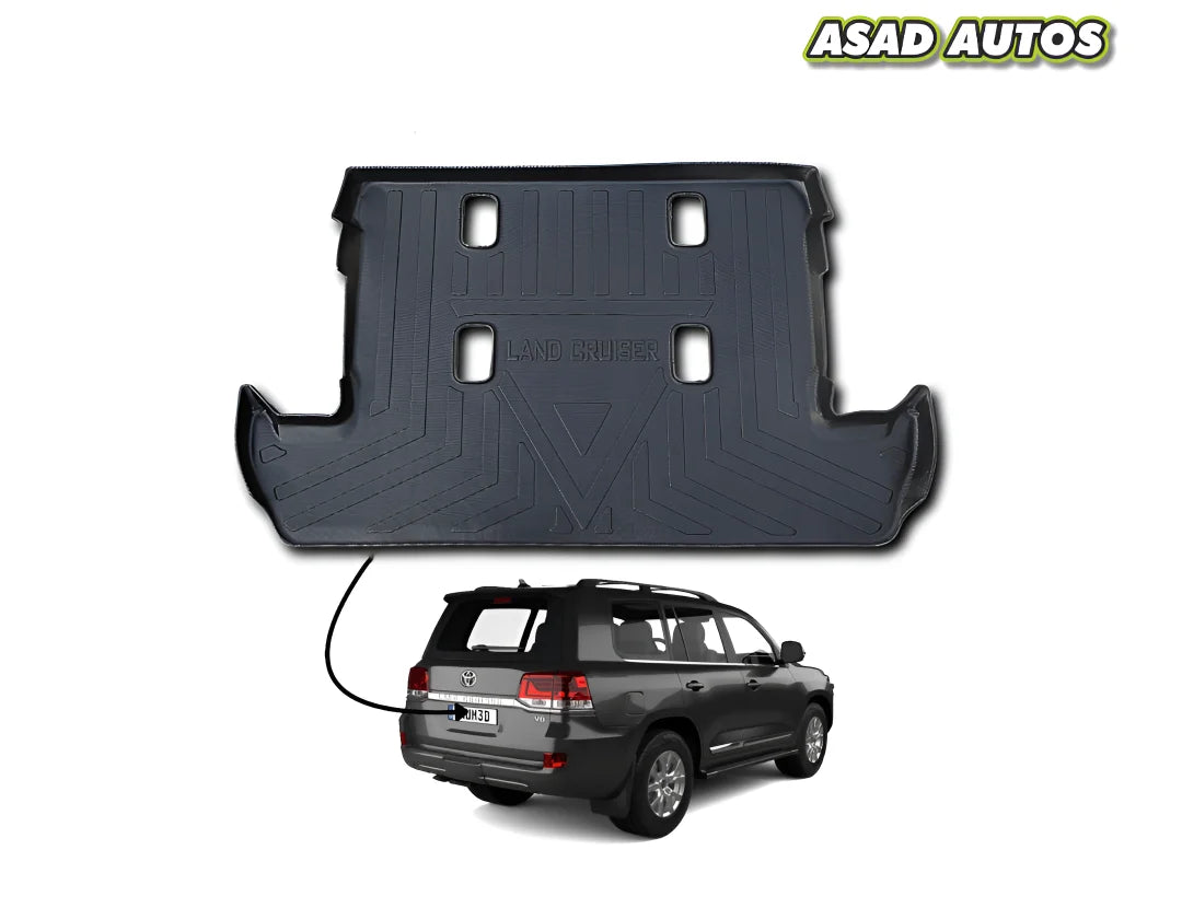 Toyota Land Cruiser TPE Plastic Car Trunk Mat
