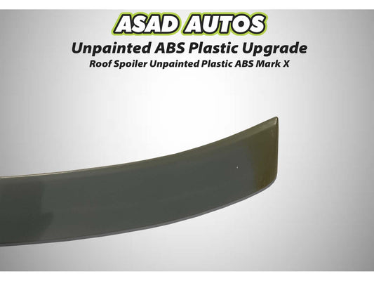 Toyota Mark X ABS Roof Spoiler – Unpainted & Sporty Design