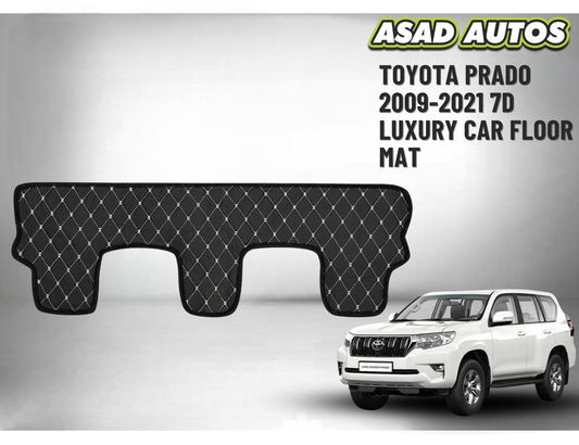 Toyota Prado 2009–2021 7D Luxury Car Floor Mats – Custom Fit, Waterproof, Premium Interior Protection