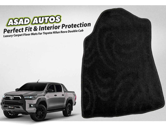 Carpet Floor Mats for Toyota Revo Hilux – Custom Fit & Premium Comfort