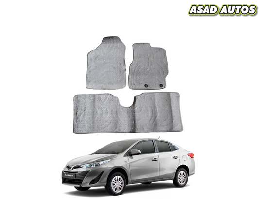 Toyota Yaris (PAK) 2018-2025 Carpet Floor Mats – Durable & Custom Fit