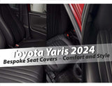 Toyota Yaris 2024 Bespoke Seat Covers – Premium Comfort and Style