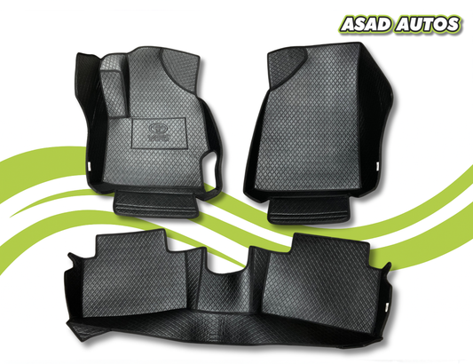 Toyota Yaris Japanese 2023-2025 12D luxury custom fit waterproof car floor mats full interior protection