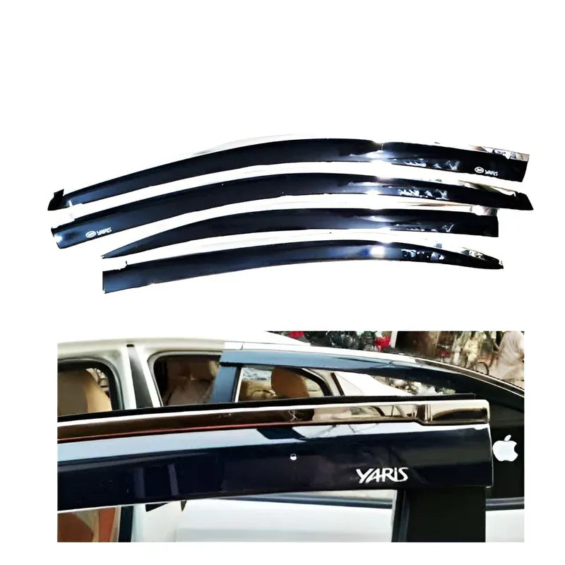 Toyota Yaris TXR Air Press Sun Visor With Chrome, designed for models 2020-2021 with a sleek, durable, and functional design.