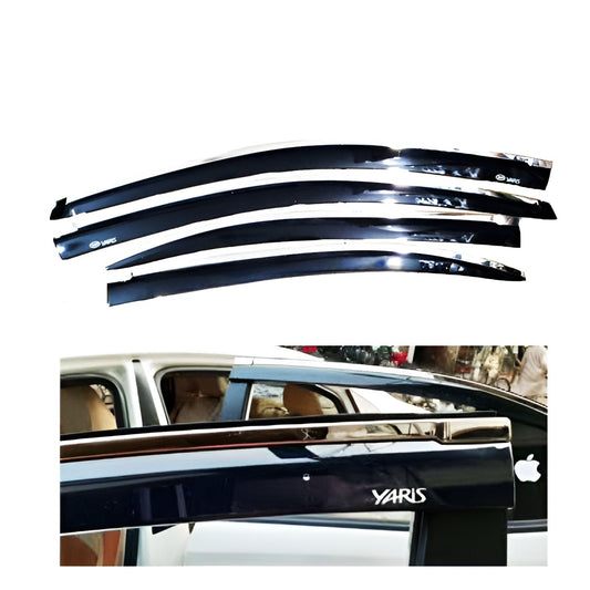 Toyota Yaris TXR Air Press Sun Visor With Chrome, designed for models 2020-2021 with a sleek, durable, and functional design.