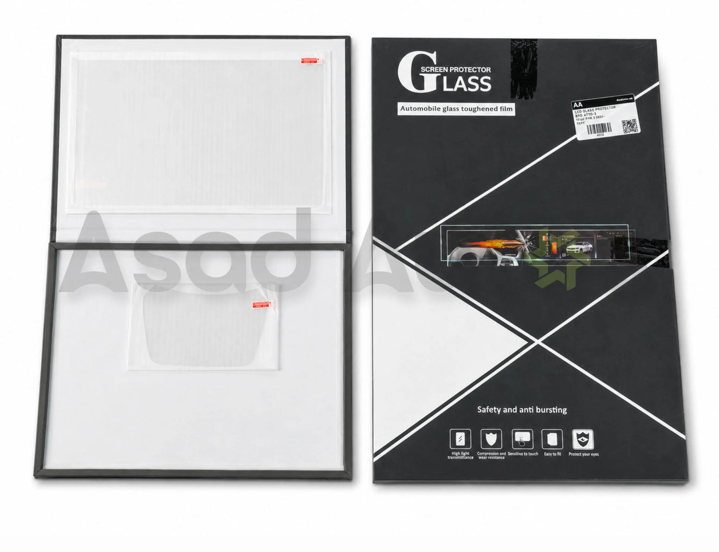 Glass Protector Transparent For LCD Screen & Meter For BYD Atto 3 2025-2026