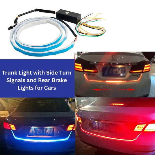 Trunk Light with Side Turn Signals and Rear Brake Lights for Cars