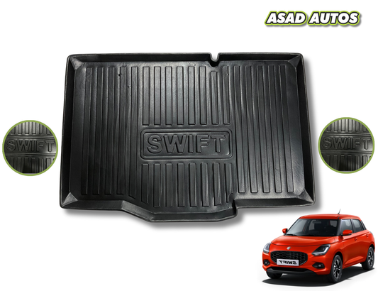 Trunk Mat PVC Material for Suzuki New Swift 2017-2025 – Waterproof & Durable Boot Protector