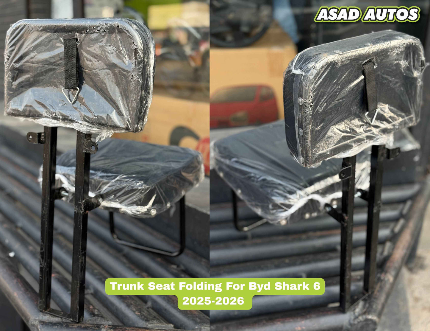 Trunk Seat Folding for BYD Shark 6 2025–2026 – Custom Fit