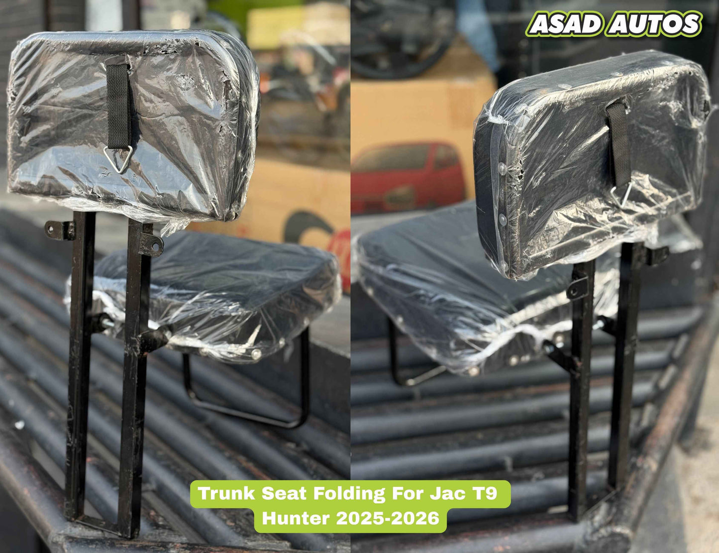 Trunk Seat Folding for JAC T9 Hunter 2025–2026 – Custom Fit