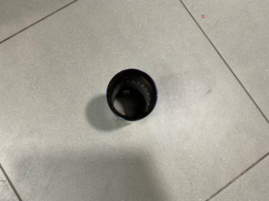 Universal Car HKS Muffler Exhaust Small Silencer Tip in Stainless Steel 3 with a sleek, durable, and stylish design.