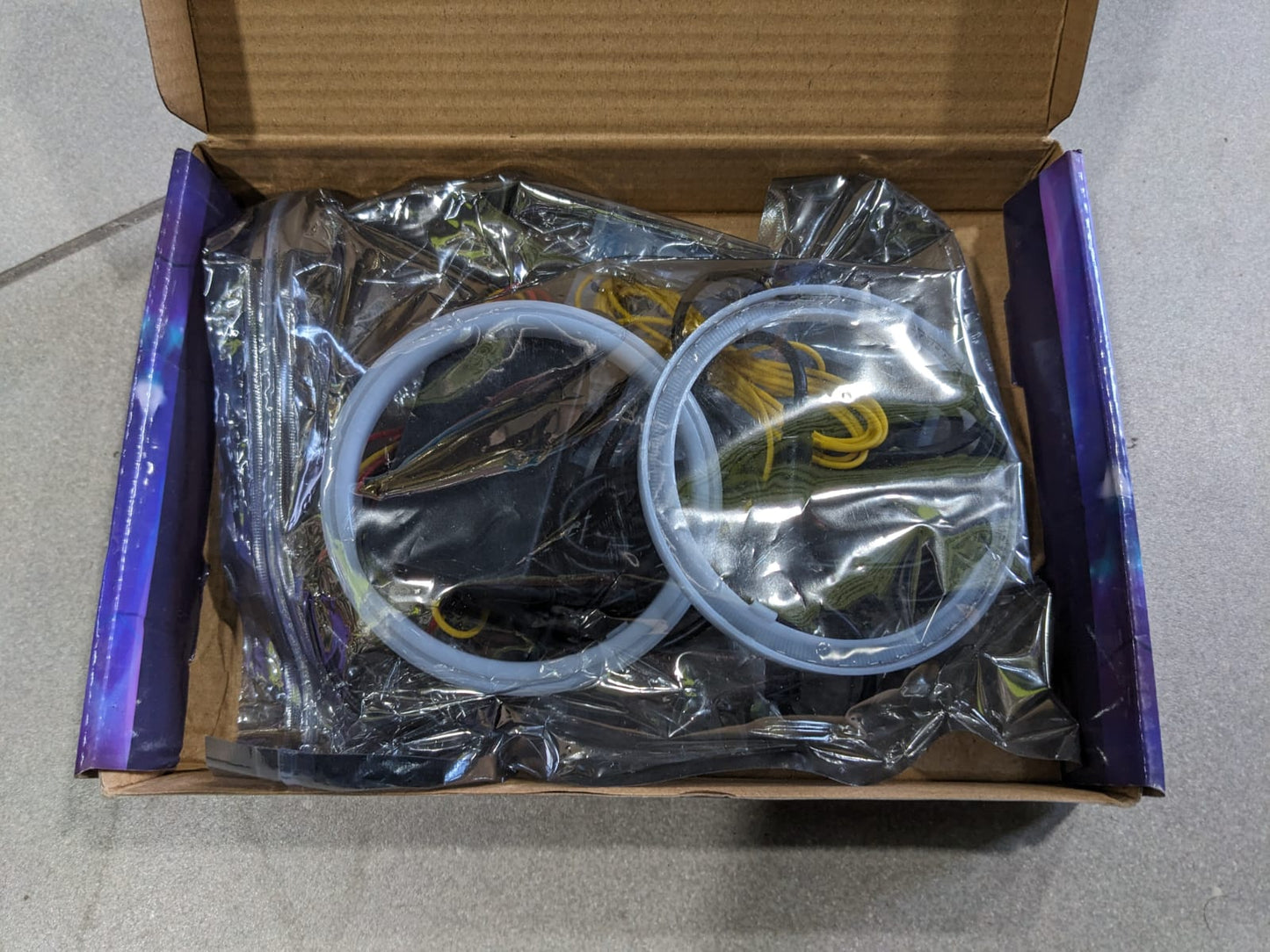 Universal Ring Headlight DRL Fog Light offering stylish design and high-performance lighting for enhanced visibility and safety.