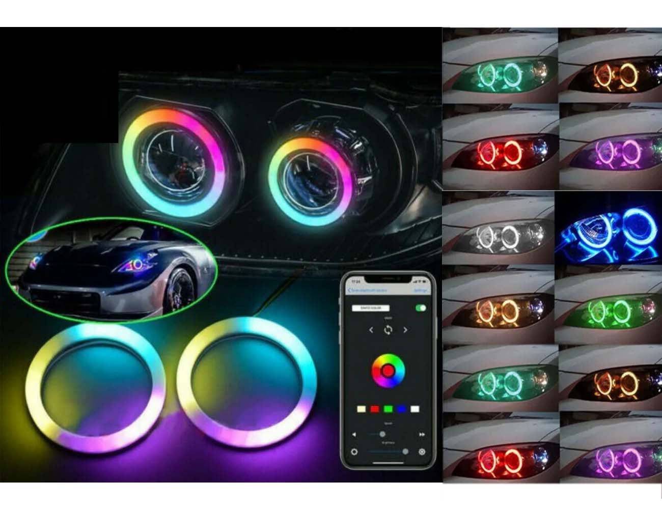 Universal Ring Headlight DRL Fog Light offering stylish design and high-performance lighting for enhanced visibility and safety.