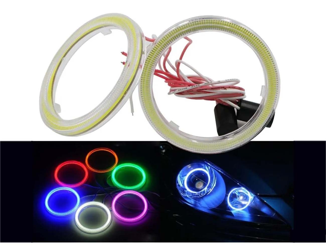 Universal Ring Headlight DRL Fog Light offering stylish design and high-performance lighting for enhanced visibility and safety.